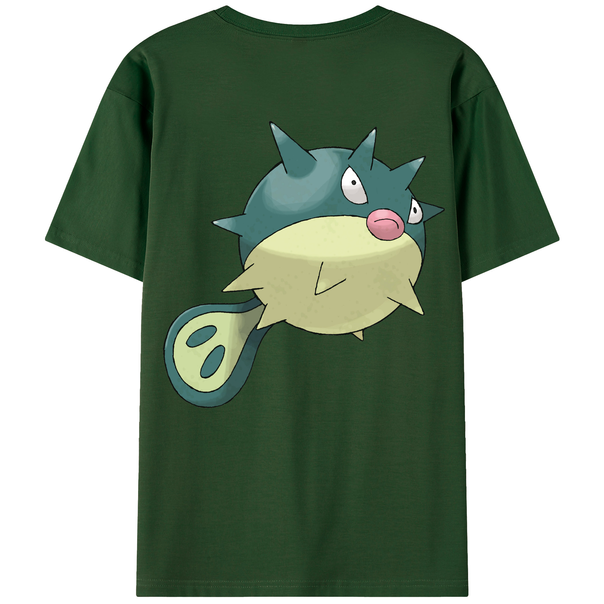 （画像用） ポケットモンスター Pokémon 綿100％半袖Tシャツ（背面プリント）